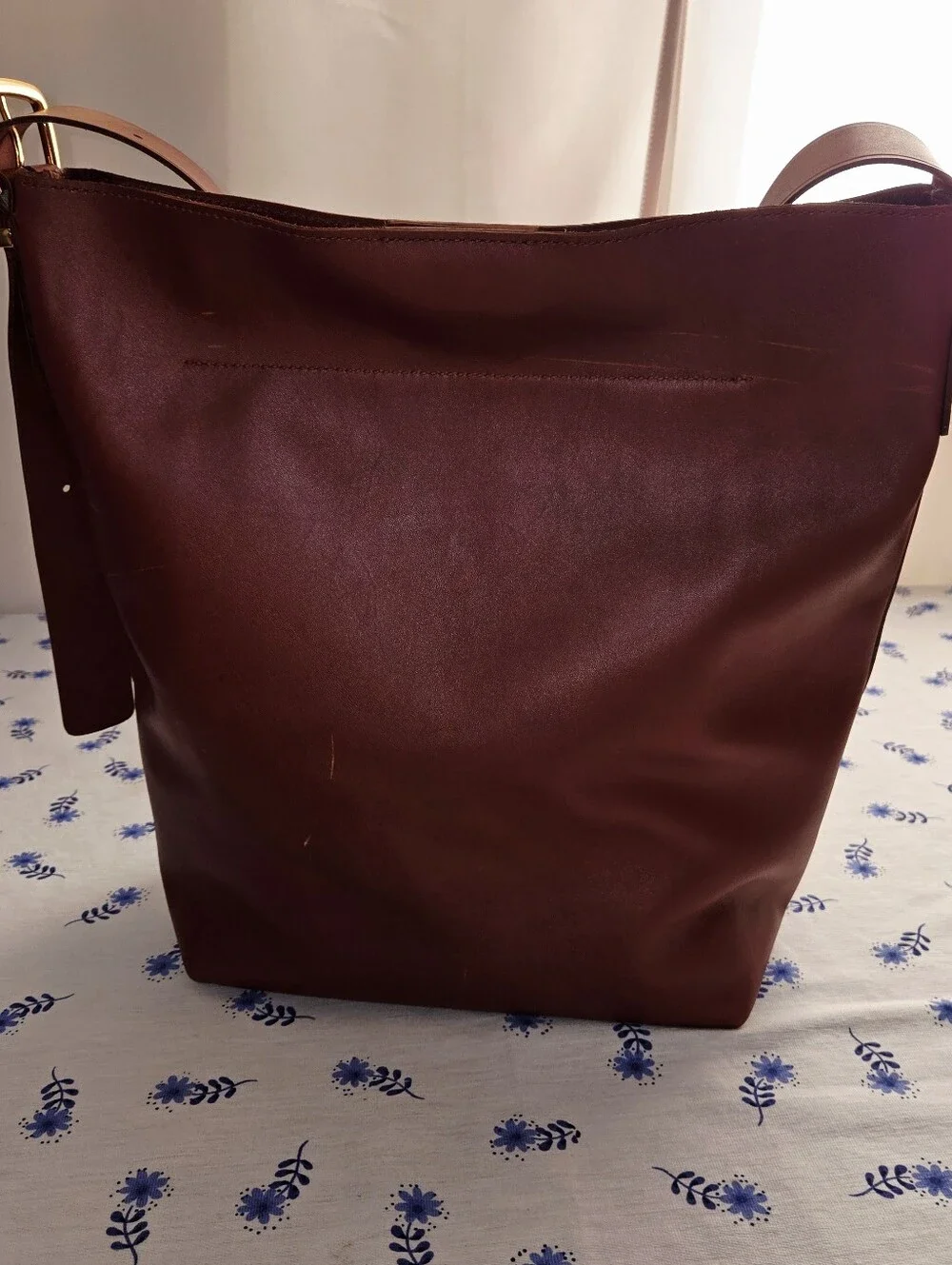 Madewell, The Essential Bucket Tote, Cinnamon,  NWT